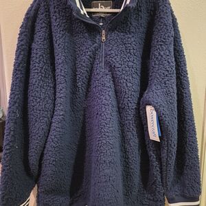 Boxercraft Navy Sherpa Unisex Pullover 2XL